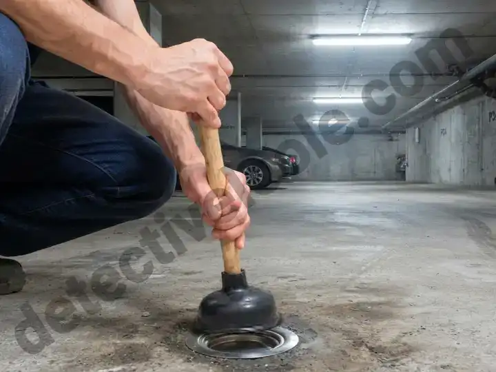 تلمبه دستی روشی ساده و موثر برای رفع گرفتگی لوله پارکینگ